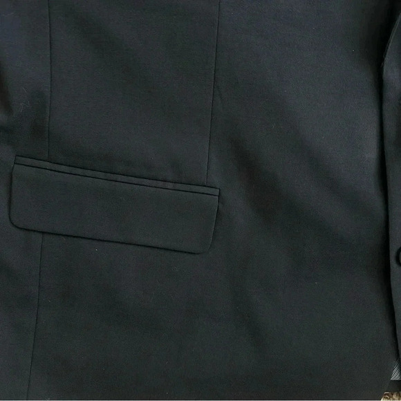 GS Perfect Fit Blazer Jacket Sport Suit Coat Men's Size 54 PR Navy Wool Blend - Picture 8 of 13